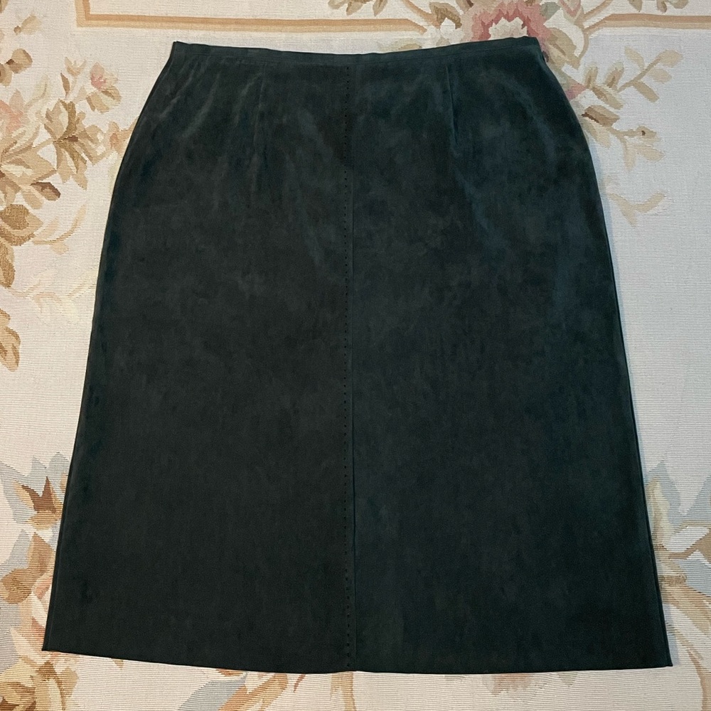 Vintage green skirt by First Option size 16